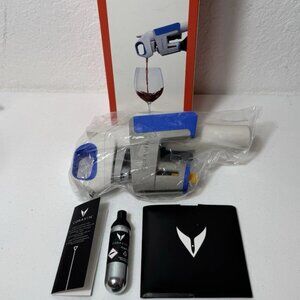 Coravin 100015 Model One Wine Preservation Gas Aerator System - Blue/White